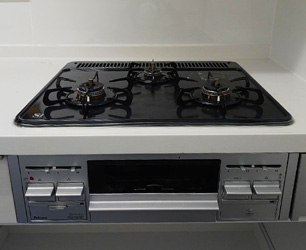 施工前：ガスコンロ