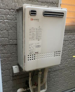 給湯器施工前