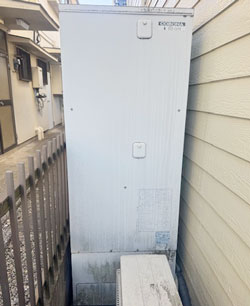 施工前：エコキュート 