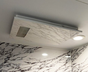 施工前：浴室暖房乾燥機 