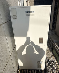 施工前：エコキュート 