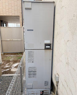 施工前：エコキュート 