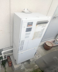 給湯器 交換前