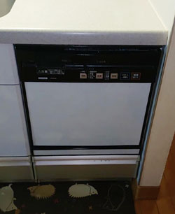 施工前　食洗機