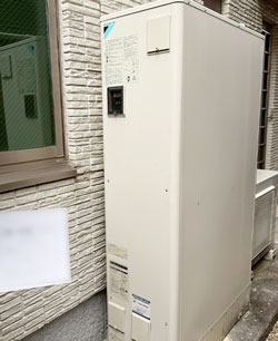 施工前:エコキュート