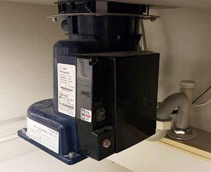 ディスポーザー　交換前