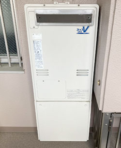 交換前 給湯器