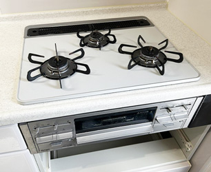 交換前　コンロ