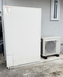 施工前:エコキュート