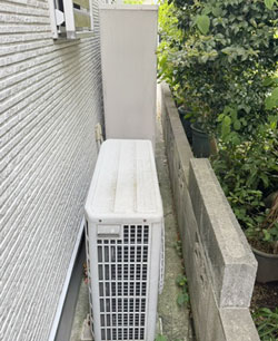 施工前:エコキュート