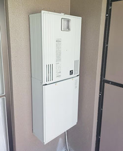 給湯器施工前