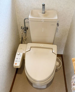 施工前 トイレ