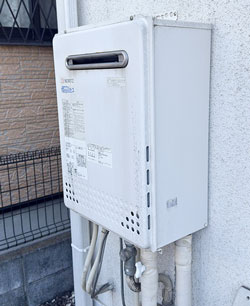 交換前 給湯器