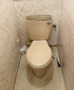トイレ施工前