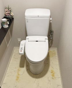 交換前 トイレ