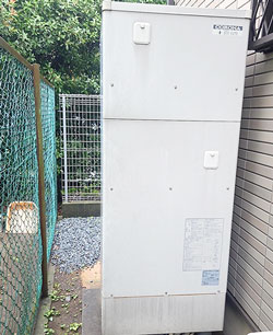 施工前:エコキュート
