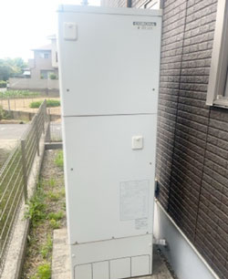 施工前:エコキュート