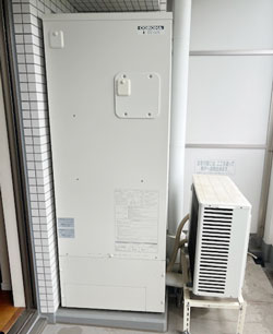 施工前：エコキュート 