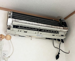 エアコン施工前