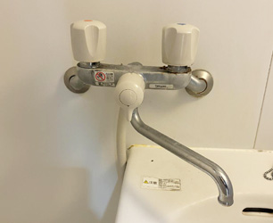 施工前:浴室用シャワー水栓
