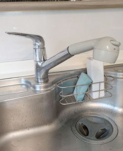 水栓施工前