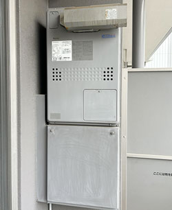 交換前 給湯器