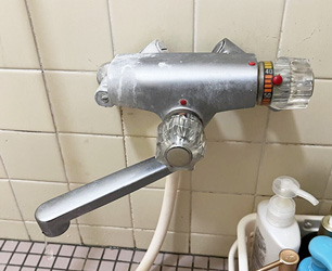 水栓施工前