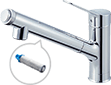 LIXIL(INAX) の台所蛇口、JF-AJ461SYX(JW)が交換工事費用込み価格で安い