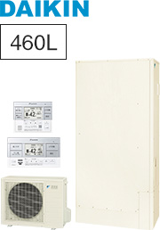 ダイキン(DAIKIN)フルオート薄型 エコキュート交換例|EQシリーズ|EQ46WFTV