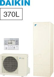 ダイキン(DAIKIN)給湯専用角型 エコキュート交換例|EQシリーズ|EQ37WV