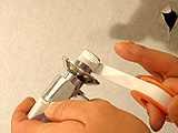 シールテープの巻き付け
