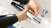 浴室、お風呂蛇口を自分で交換・DIY|蛇口交換やり方