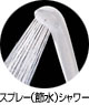 スプレー（節水）シャワー