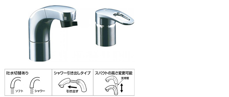 LIXILのコンビネーション水栓ならコレ！｜LIXIL(INAX) 洗面水栓 コンビネーション SF-810SYU