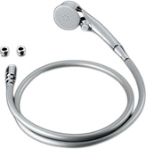 TOTO 浴室用シャワーヘッドの取替え費用|THYC57CH|エアインクリックシャワー、メッキ|工事費込みセットが安い