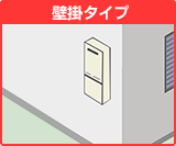 壁掛タイプ給湯器