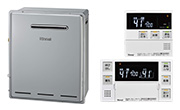 リンナイ(Rinnai)ふろ給湯器+リモコン工事費込みセット|RUF-E240ESAG+MBC-240V(A)