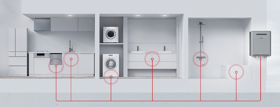 ウルトラファインバブル給湯器