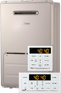 Paloma 給湯暖房熱源機の交換費用｜ DH-EH2422FAWL2-3 ＋ MFC-250V｜【2026年9月発売】パロマ ガス給湯暖房熱源機 [エコジョーズ][屋外壁掛型][24号][フルオート][暖房能力13.0kW][熱動弁内蔵/2温度3系統][BL認定品][W480×H750×D240mm][メタリックベージュ] 