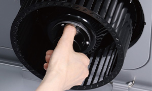 高ハツユファン│汚れがつきにくい工夫が盛りだくさん