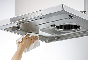 ノンフィルタタイプでお手入れをラクに