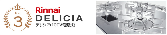 ハイグレード3位　ノリンナイ デリシア（100V乾電池式）