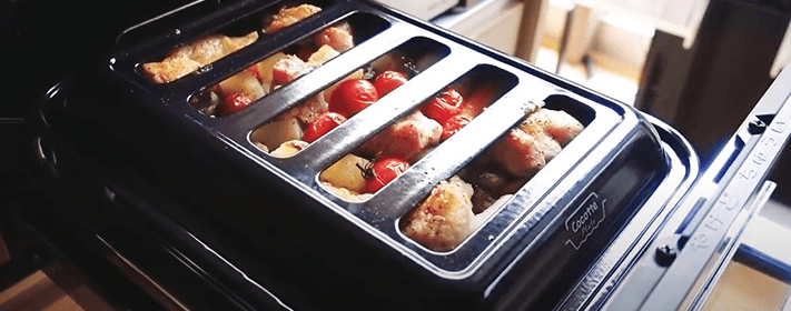 食材の下準備だけで後はグリルにおまかせ|ココットプレートの特長