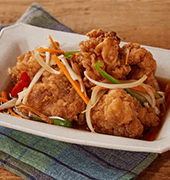 鶏唐揚げの南蛮漬け|ココットプレートでおすすめの料理メニュー
