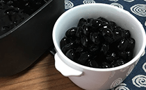 黒豆の煮物|ココットダッチオーブンを使った調理レポート