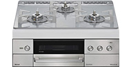 RHS31W38M14RCSTW・RHS31W38M14RNSTW / リンナイ ビルトインガスコンロ『デリシア3V乾電池式』[天板幅：60cm][天板：アローズホワイト/ガラストップ][ごとく：ステンレス][レンジフード連動][オーブン接続可][プレート2種付属][選べるザ・ココット]/旧品番：RHS31W31E14RCASTW