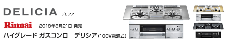 リンナイデリシア(100V電源式)が超特価