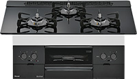 リンナイのスペリアシリーズ特徴と価格｜RS32W45C52DGVWなど｜ベーシックグレードのビルトインガスコンロ交換