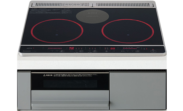 人気のJシリーズ！前面がシルバー、天板がブラックのモデル！ パナソニック Jシリーズ KZ-J1H6AS