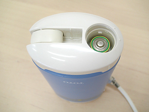 電池交換 単三電池使用
